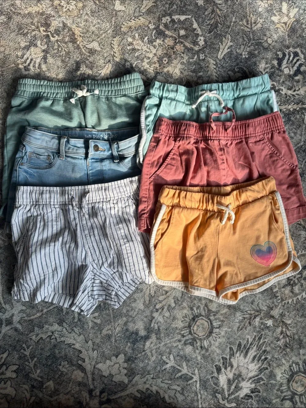 Bundle of 6 Girls Shorts